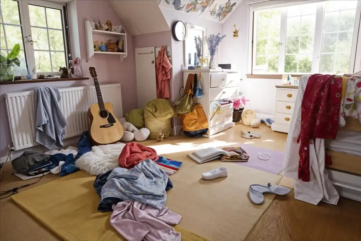 Before Cleaning Up Your Room