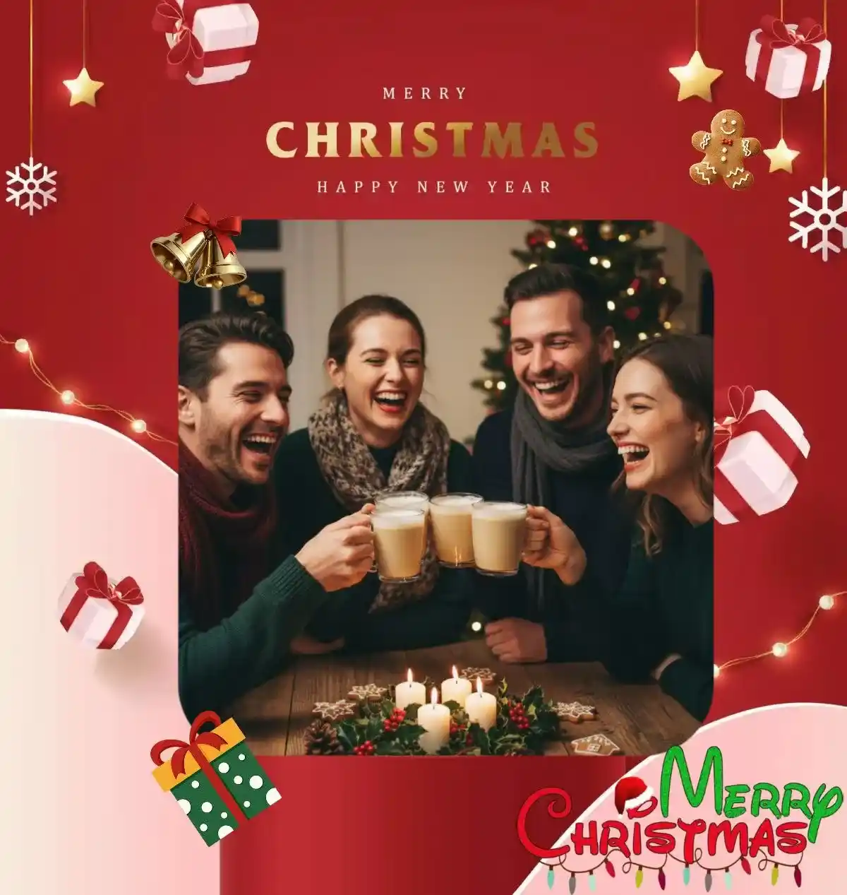 Design Festive Elements with the AI Christmas Photo Generator