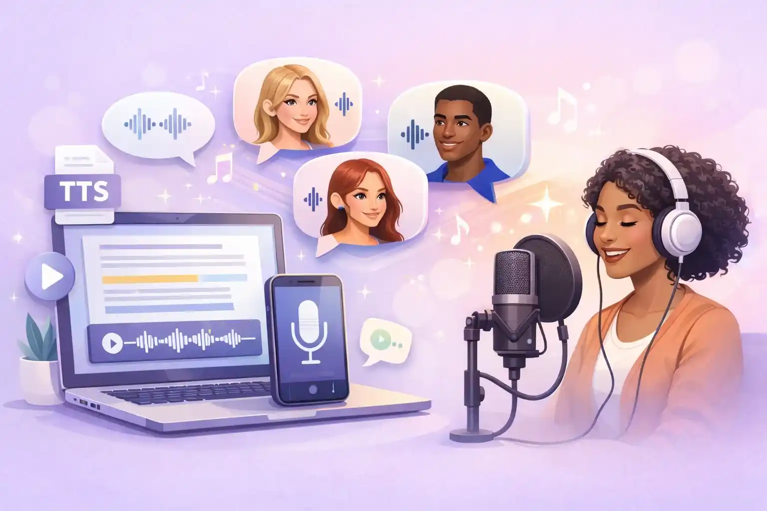 Convert Text to Speech for Free with Natural AI Voices