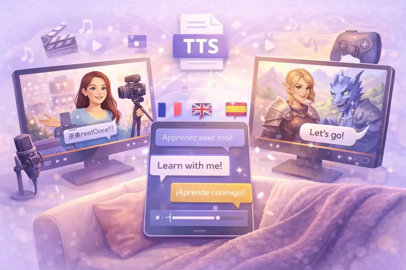 Convert Text to Speech for Seamless Voiceovers